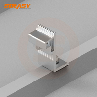 Support de toit solaire en acier galvanisé à chaud pour toiture métallique ondulée, système de montage PV pour toiture industrielle, vente en gros, OEM
