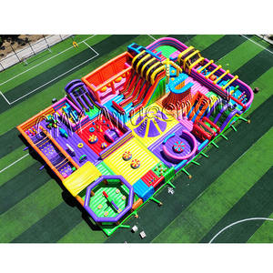 GMY Inflables Globo de colores <span class=keywords><strong>Arena</strong></span> inflable gigante con obstáculo Castillos Hinchables Niños Parque infantil Interior Exterior - Product Image 5