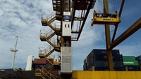 Mini-Bau aufzug im Hafen für Passagiere, Industrie aufzug mit EAC-und CE-Zertifikat, Kompakt aufzug