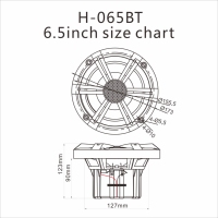 2024 HASDA haut-parleurs étanches marins 6.5 "-tour de Wakeboard de style mince à profil bas et stéréo audio extérieur résistant aux intempéries