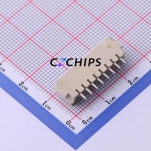 HC-HA-8AWT Wire-to-Board Pin Header SMD,P=2.5mm,Horizontal Mount Connector 1x8P 2.5mm Horizontal Mount XHB - Product Image 2