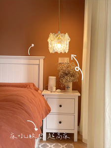 Lampe suspendue de chevet de style français, luxe léger, design de <span class=keywords><strong>restaurant</strong></span>, comptoir de bar, lumière chaude, luminaires de style nouveau 2022 - Product Image 2