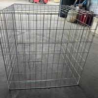 Cage à coqs galvanisée/revêtue de PVC 70cm*70cm*70cm |   Poulailler robuste pour l'élevage avicole commercial
