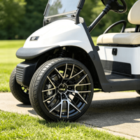 Nouvelle jante de golf en alliage d'aluminium forgé de 14 pouces (14x7) pour voiturette de golf, voiture de tourisme, véhicule de chasse, voiture électrique, quads et accessoires