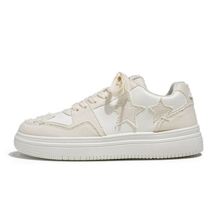 Zapatillas Retro 2026 para Hombre con Flecos y Estrellas, Plataforma <span class=keywords><strong>de</strong></span> Mezclilla y <span class=keywords><strong>Cuero</strong></span>, Estilo Casual para Caminar - Product Image 5