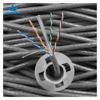 Cable Ethernet UTP CAT6 en Rollo AD-Link con Certificación, 100 Impedancias, Revestimiento de PVC