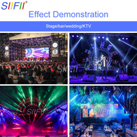 Projecteur LED PAR 3-en-1 IP33 54x3W de haute qualité pour éclairage de scène, DJ, discothèque, fête, événement, spectacle, mariage