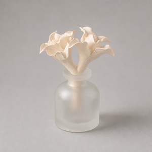 <strong>Ceramic</strong> Flower Glass Bottle Aroma <strong>Diffuser</strong> <strong>Ceramic</strong> <strong>Diffuser</strong> <strong>Ceramic</strong> Flower Fragrance <strong>Diffusers</strong> - Product Image 2