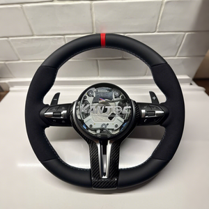 <span class=keywords><strong>Volante</strong></span> deportivo completo Alcantara LED <span class=keywords><strong>M</strong></span> para <span class=keywords><strong>BMW</strong></span> F06 F10 F11 F20 F21 F30 F31 F34 M3 F80 M4 F82 M2 F87 X5 E70 E71 E90 E92 - Product Image 5