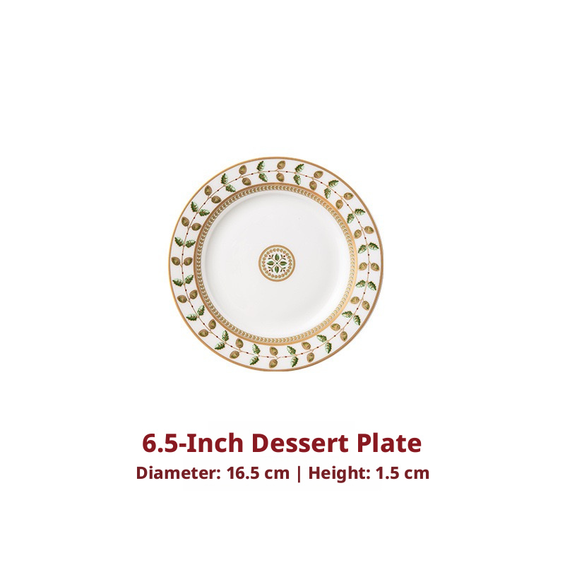 Assiette à dessert de 6,5 pouces