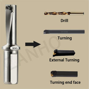 TCAP Multi-funzione ad alta velocità U punta a lama singola indicizzabile XCMT QCMT inserto 08 10 12R 14R 20R 2.25D 3.25D stinco esagonale - Product Image 5