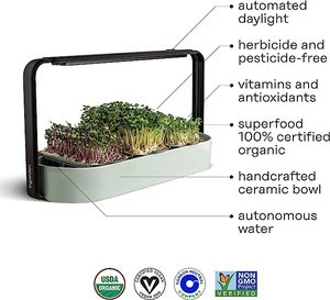 Microgreen Indoor Smart Led il tuo Kit giardino microgreen semi kit di coltivazione biologica microgreens kit per giardini di raccolta - Product Image 5