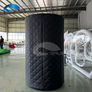 Sauna Inflable Portátil, Impermeable y Duradera, con Bomba de <span class=keywords><strong>Aire</strong></span> Eléctrica para Apartamentos, Casas Compactas, Vida Urbana, Espacio de Relajación Interior - Product Image 6