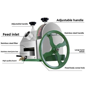 Squeezing Extracting Making Machine Manual Juicer Commercial Press <b>Extractor</b> 1Year High Rigidity Ensures Durability a - Product Image 3