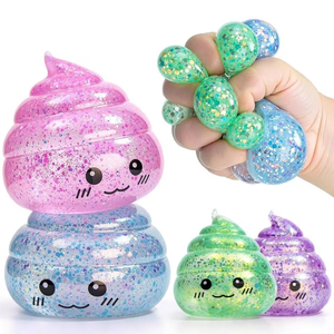 Wholesale New Creative Maltose <b>Squeezing</b> Cute Expression Poop <b>Squeezing</b> Fun Stress Relief Relaxation Toy - Product Image 1