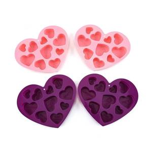 Valentine's Day Heart Shaped <b>Silicone</b> Chocolate Mold Non-Stick Eco-Friendly <b>Baking</b> Mould - Product Image 6