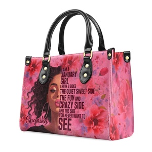Borse in vera pelle di alta qualità per le donne I Am A Girl Design stampa Business borse A tracolla borse Messenger personalizzate