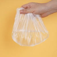 Wegwerp waterdichte elastische voedselvershoudhoezen van plasticfolie, rekbaar voor kommen en borden, voor opslag in de keuken en koelkast