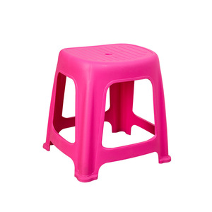 Tabouret en plastique Junya, petit et grand, antidérapant, pour salle de bain et toilettes, pour personnes âgées, usage domestique, emballage multicolore - Product Image 5