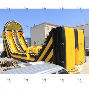 Toboggan gonflable commercial pour parcours zippé, jeu interactif gonflable d'<span class=keywords><strong>extérieur</strong></span> pour location en <span class=keywords><strong>extérieur</strong></span> - Product Image 2