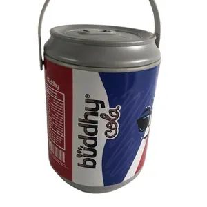 迷你罐冷却器塑料热卖罐使用隔热型冰柜1加仑冰桶冷藏野营冰桶