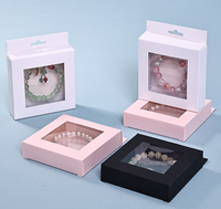 Boîte cadeau en carton rigide écologique avec fenêtre transparente, gaufrage, impression en héliogravure, pelliculage mat, logo personnalisé pour cosmétiques