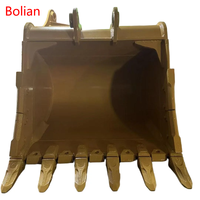Bucket Tambang Standar Batu Berat Merek Bolian 2 m untuk Excavator 330D 336D, Mendukung Excavator 10-45 Ton, 1-10m