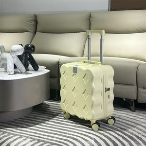 <span class=keywords><strong>Valise</strong></span> à roulettes de loisirs en ABS personnalisée, 18 pouces, coque rigide, fermeture éclair, bagage de <span class=keywords><strong>cabine</strong></span> léger, design à roulettes - Product Image 5