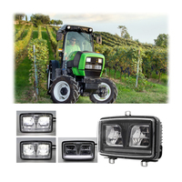 Phare de tracteur Deutz 3X5 ECE R149 34W, faisceau haut/bas 6000K, phare LED agricole
