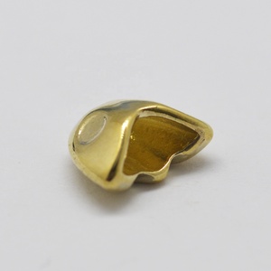 S L perle de pêche en laiton personnalisée, crâne de poisson en laiton peint oeil fort B - Product Image 4