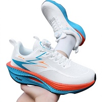 Chaussures de course de luxe pour hommes, design OEM, mousse popcorn rebondissante, légères, respirantes, résistantes à l'usure, baskets décontractées