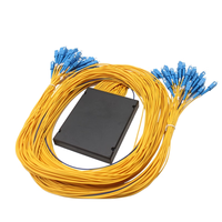 Vente en gros usine : Splitter PLC à cassette SC UPC APC, fibre optique monomode 1*64 pour réseaux FTTH, FTTX et 5G