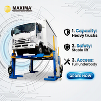 MAXIMA CE Mobile Kabelgebundene Vier-Säulen-Schwerlast-Hebebühne für Gewerbliche Bus- und LKW-Wartung und -Reparatur