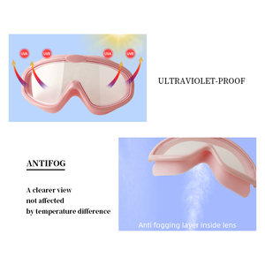 All'ingrosso <span class=keywords><strong>occhialini</strong></span> da nuoto chiari per bambini e adulti <span class=keywords><strong>con</strong></span> fascia e <span class=keywords><strong>naso</strong></span> a ponte da nuoto googles - Product Image 4