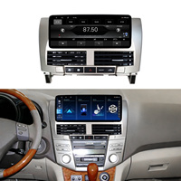 12.3 inci Aijia Terlaris untuk LEXUS RX330/RX300/RX350 2003-2009 UV Hitam Interior Dash Bezel Headunit Paket Lengkap Pemasangan