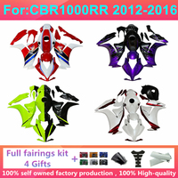 Kit de carénage complet pour moto compatible avec HONDA CBR1000RR CBR 1000RR CBR1000 RR 2012 2013 2014 2015 2016, kits de carénages complets