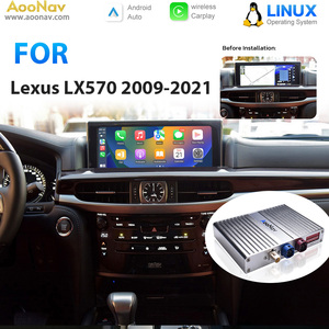 Caja de enlace de espejo de sistema Linux para Lexus LX570 2009-2021 inalámbrico Apple CarPlay Auto estéreo Oem actualización de pantalla adaptador de Radio de coche - Product Image 2