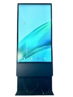 ESTACIÓN DE CARGA GRATUITA para Teléfonos Móviles de Alta Calidad con Pantalla Publicitaria Grande EKO de 32 Pulgadas, Estación de Carga y Reproducción de Publicidad para Tabletas