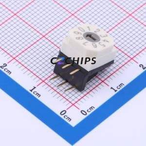 SDR-10H Rotary Encoder Through hole Component (THT),10x10mm Switch - Product Image 1