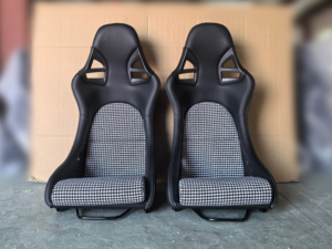 Siège baquet pied-<span class=keywords><strong>de</strong></span>-poule OEM EDDY Factory pour Porsche 911 Carrera/GT3 996 997 991 718 Boxster/Cayman 981 982 - Product Image 3