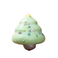 Jouet Squishy Croustillant Activé par le Son, Bonhomme en Pain d'Épices et Sapin de Noël, Anti-Stress, Écologique, Unisexe, 14 Ans et Plus