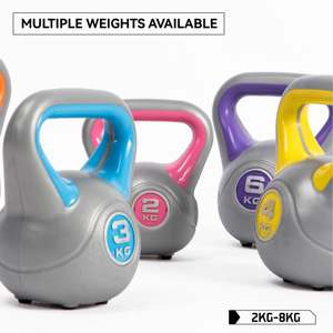 Equipo de fitness para el hogar de alta calidad 2 3 4 <span class=keywords><strong>6</strong></span> 8 <span class=keywords><strong>KG</strong></span> <span class=keywords><strong>Kettlebell</strong></span> de cemento plástico relleno de arena - Product Image 3