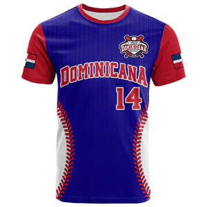 2024 <span class=keywords><strong>Republica</strong></span> <span class=keywords><strong>Dominicana</strong></span> Camiseta de béisbol Camiseta Hawaiana de manga corta con estampado de pantalla Camiseta de República <span class=keywords><strong>Dominicana</strong></span> - Product Image 5