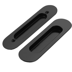 Lideshi Cabinet Door Handle 6214 6215 Black Die Casting Furniture Hardware For Kitchen Wardrobe Sliding Door - Product Image 5