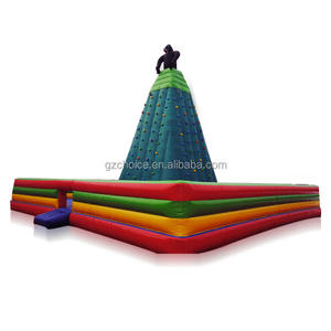 Venta caliente Juegos de pared de escalada inflable Pared de escalada en roca inflable para desafío - Product Image 5