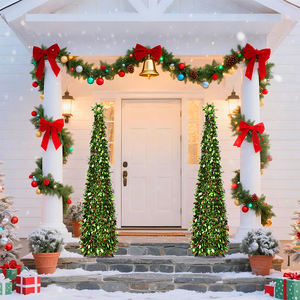 Nuovo Modello di <span class=keywords><strong>Albero</strong></span> di Natale Pieghevole 1,5M in PVC Telescopico, Decorazione Natalizia per Casa, Elemento Espositivo - Product Image 4