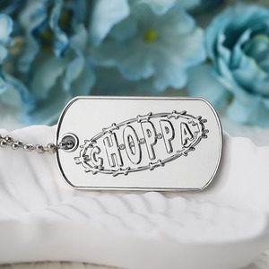 Ornamen kustom Tag anjing logam kosong kuningan campuran seng nikel 3d basket olahraga kompetisi anjing Tag kalung dogtag - Product Image 2