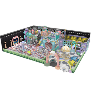 Commercial Equipment Kids Soft Play Zone Climbing Custom <b>Slide</b> Set Simulated Town Ball <b>Pool</b> Indoor High-Capacity Role-Play Shops - Product Image 3