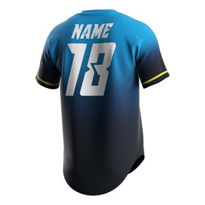 Heren Honkbal Jersey Vocht Wicking Atletische Fit Soft Touch Rekbaar Ontwerp Voor Training En Competitie - Product Image 3