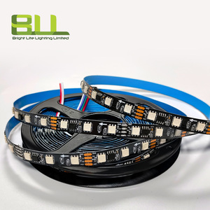 Giấc Mơ Màu 1903ic <span class=keywords><strong>pixel</strong></span> Strip DC12V 60 LEDs <span class=keywords><strong>pixel</strong></span> RGB chiếu sáng Băng kỹ thuật số địa chỉ 1903ic <span class=keywords><strong>LED</strong></span> Strip ánh sáng - Product Image 2